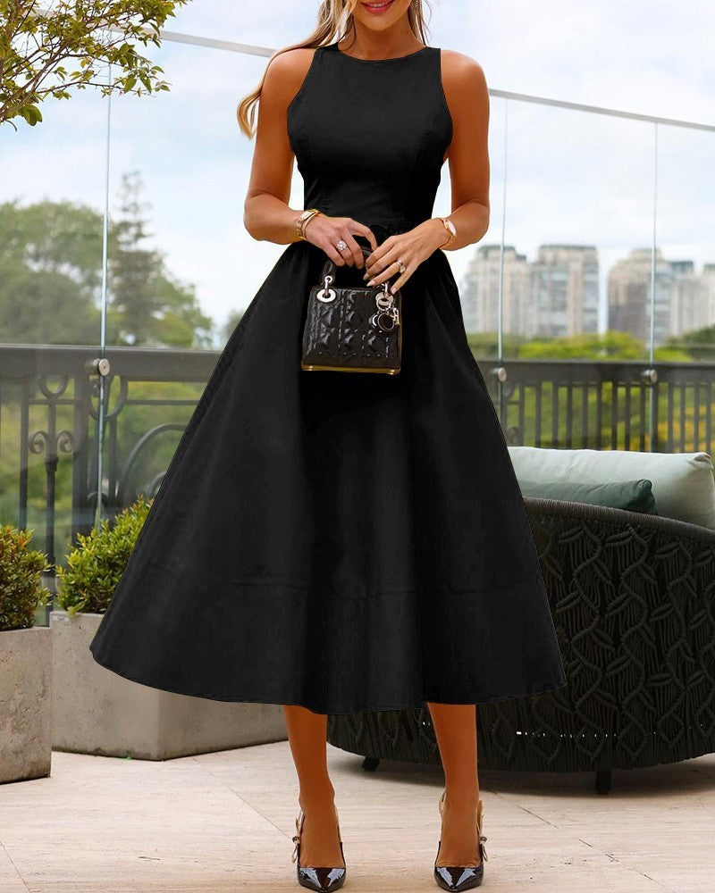 TRENDLER – Damen Midirock Elegant | Modischer Faltenrock Sommer & Alltag Bequem & Stylisch