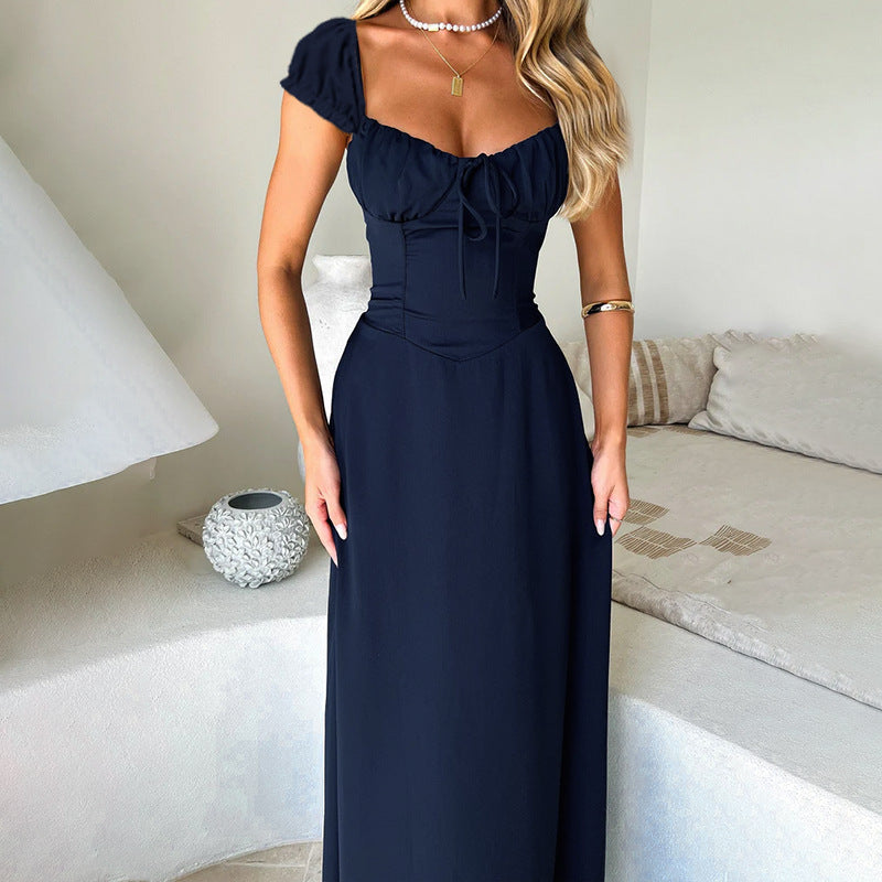 TRENDLER – Damen Kleid Figurbetont | Elegantes Taillenkleid Modern, Stylisch & Bequem